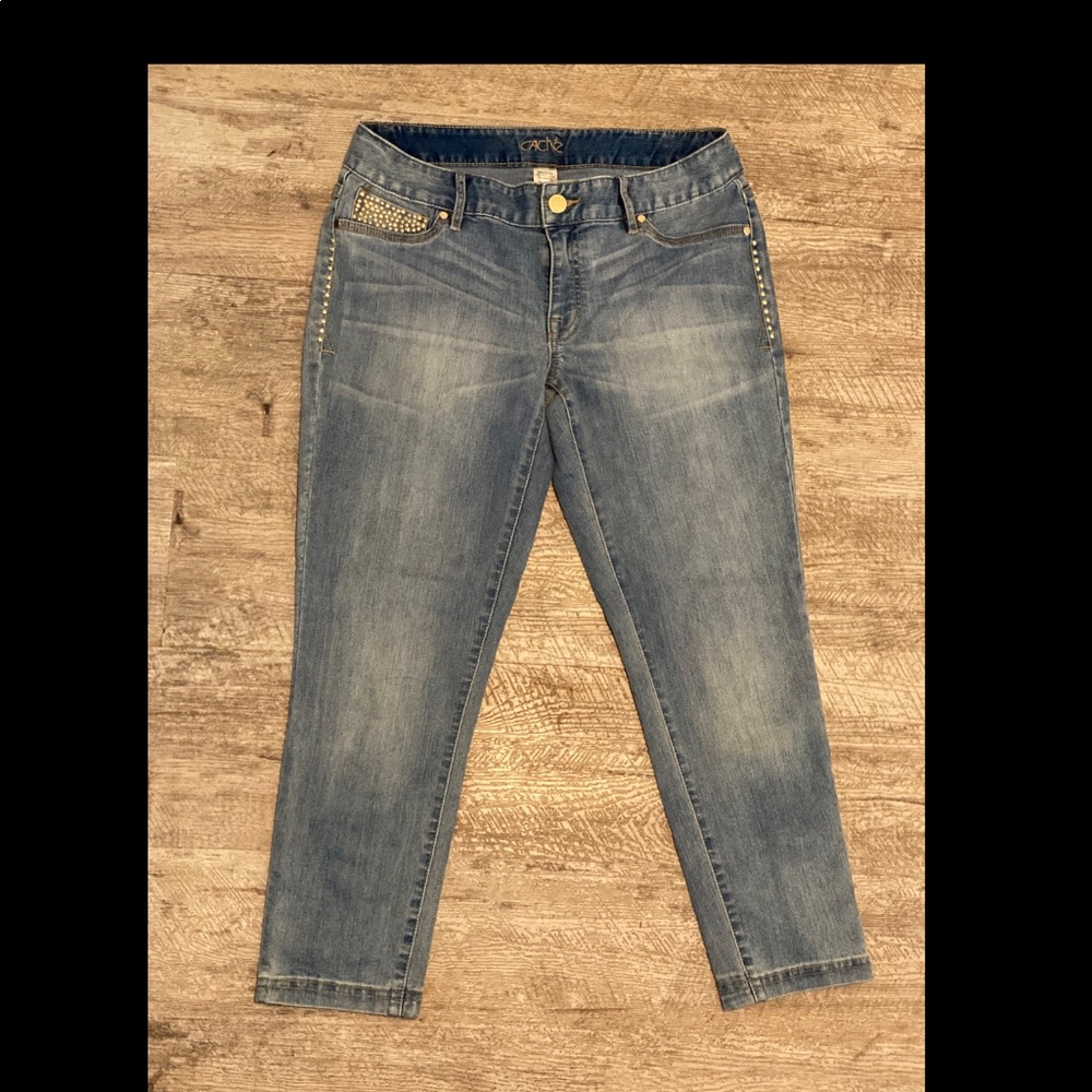 Cache Crop Denim